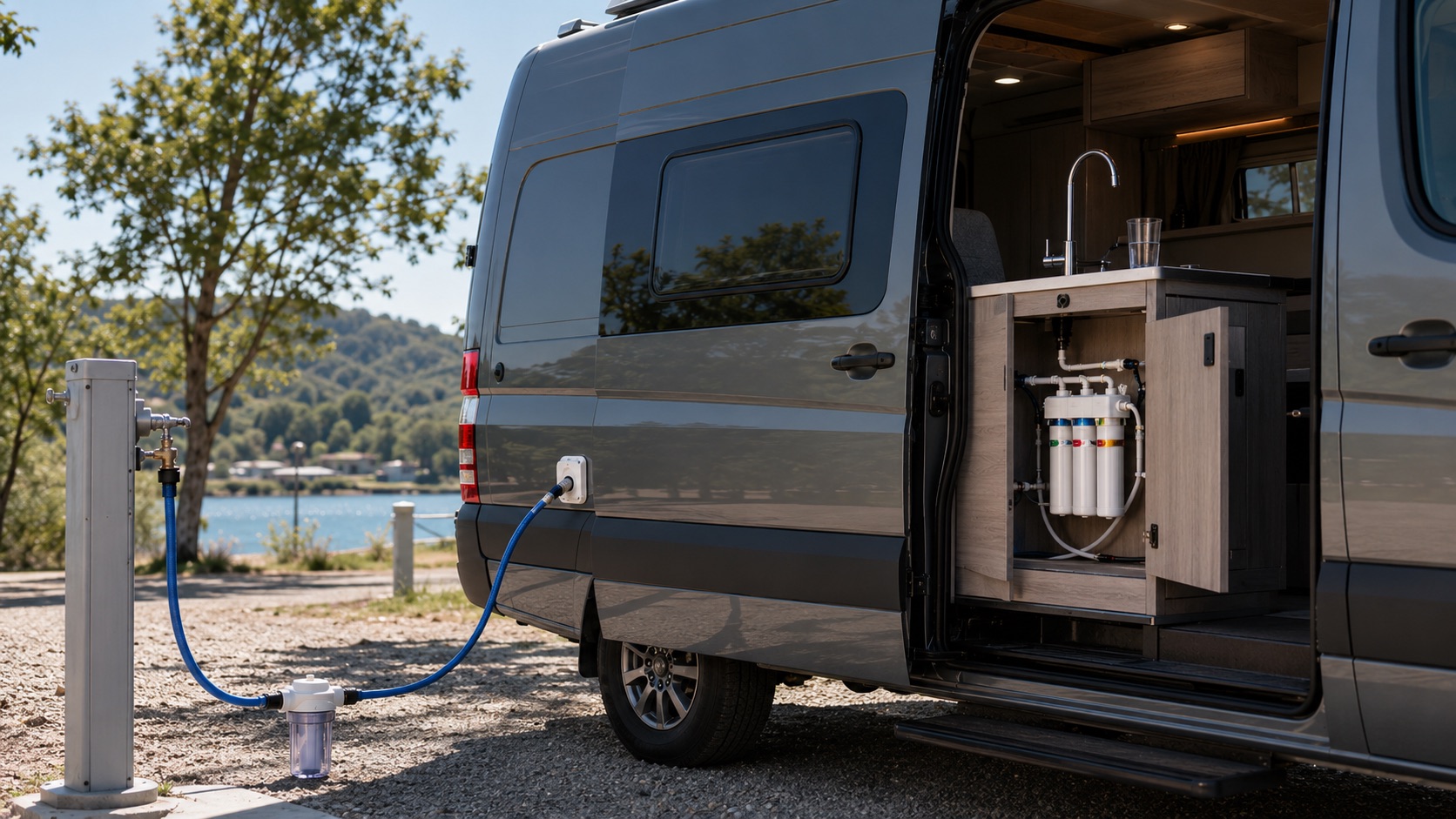 Brauchst du einen Wasserfilter im Kastenwagen?